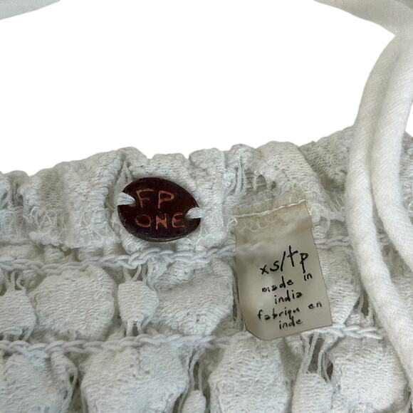 Free People White Floral Lace Adella Bralette XS - Picture 5 of 5